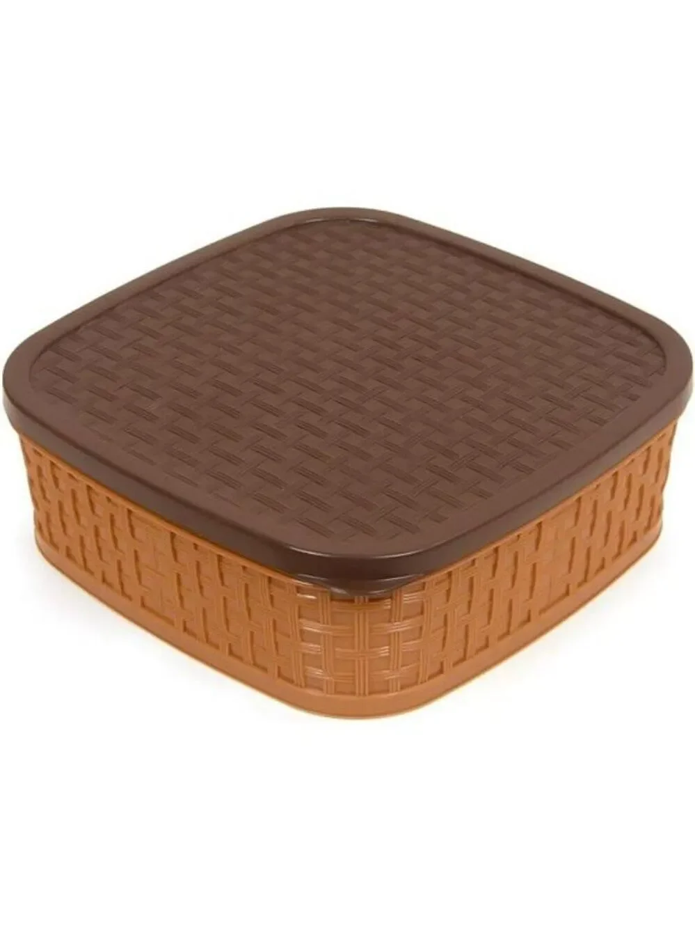 Plastic masala spice box with 7 compartments dry fruit container kitchen storage
